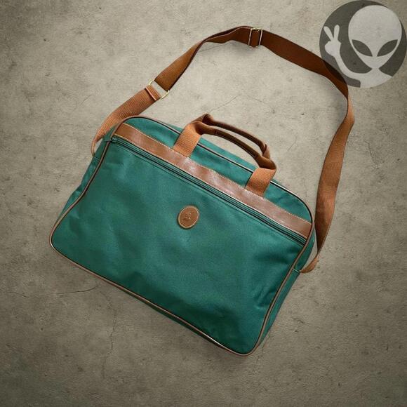 Polo Ralph Lauren Green Travel Bag with Adjustable Strap - Picture 1 of 6